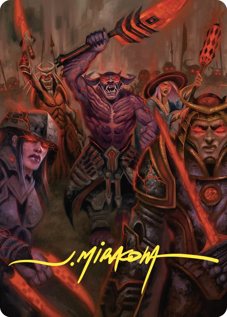 Insurrection Art Card (Gold-Stamped Signature) [Commander Masters Art Series] | Tabernacle Games