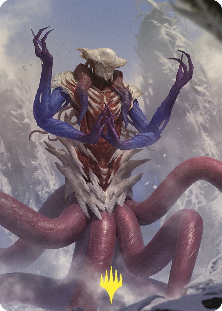 Zhulodok, Void Gorger Art Card (Gold-Stamped) [Commander Masters Art Series] | Tabernacle Games