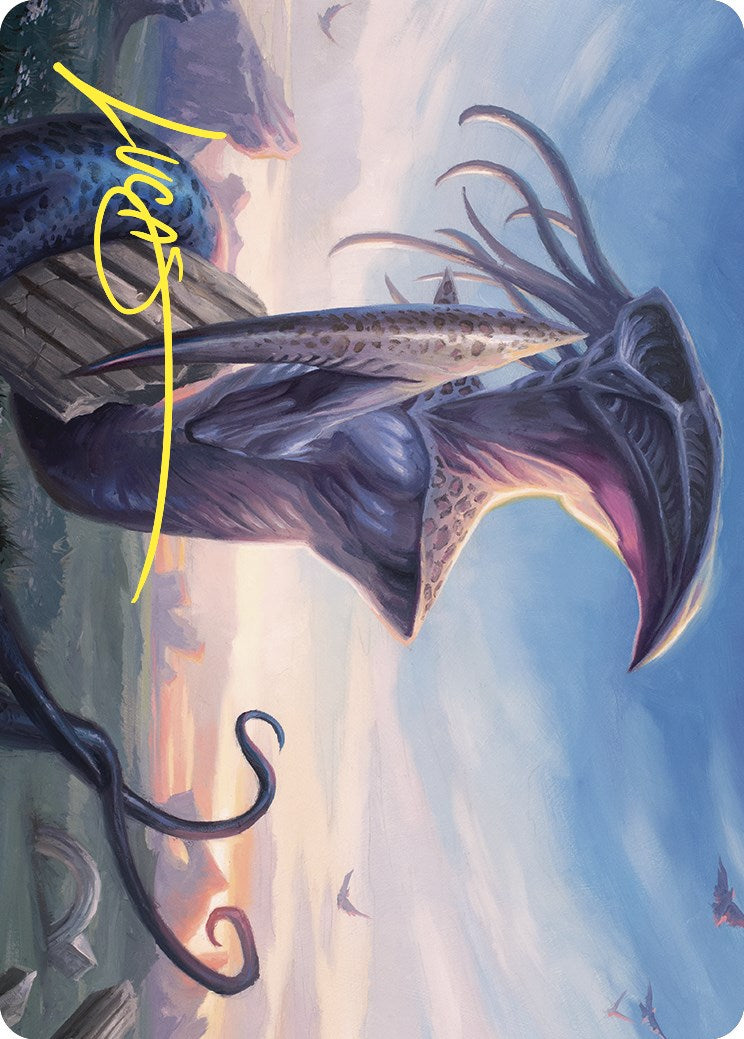 Sentinel Sliver Art Card (Gold-Stamped Signature) [Commander Masters Art Series] | Tabernacle Games