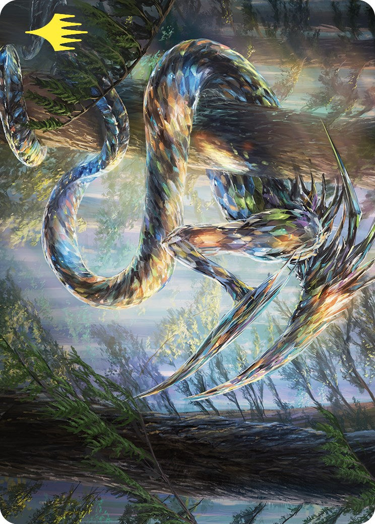 Gemhide Sliver Art Card (Gold-Stamped) [Commander Masters Art Series] | Tabernacle Games