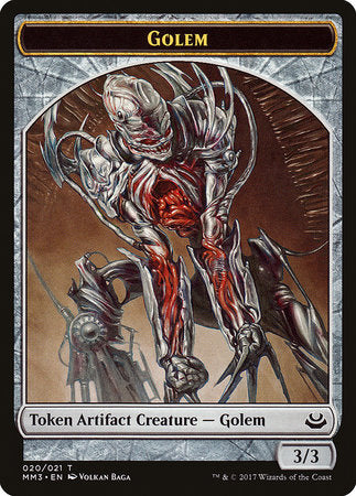 Golem Token [Modern Masters 2017 Tokens] | Tabernacle Games