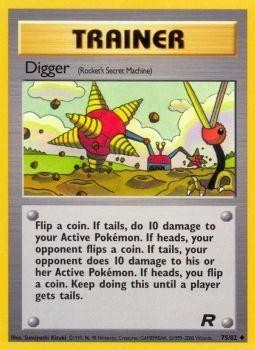 Digger (75/82) [Team Rocket Unlimited] | Tabernacle Games