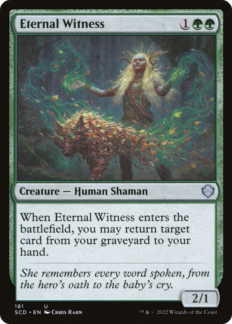 Eternal Witness [Starter Commander Decks] | Tabernacle Games