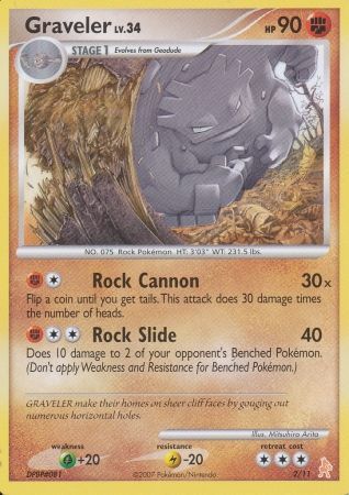 Graveler (2/11) [Diamond & Pearl: Trainer Kit - Lucario] | Tabernacle Games