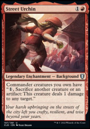 Street Urchin [Commander Legends: Battle for Baldur's Gate] | Tabernacle Games