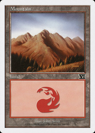 Mountain (344) [Classic Sixth Edition] | Tabernacle Games