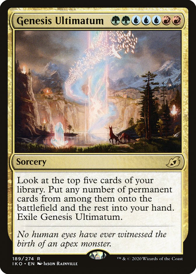 Genesis Ultimatum [Ikoria: Lair of Behemoths] | Tabernacle Games