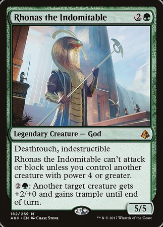Rhonas the Indomitable [Amonkhet] | Tabernacle Games