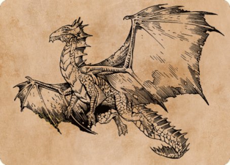 Ancient Bronze Dragon Art Card (58) [Commander Legends: Battle for Baldur's Gate Art Series] | Tabernacle Games
