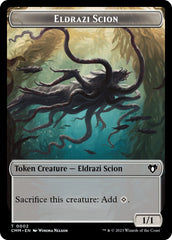 Eldrazi Scion // Satyr Double-Sided Token [Commander Masters Tokens] | Tabernacle Games