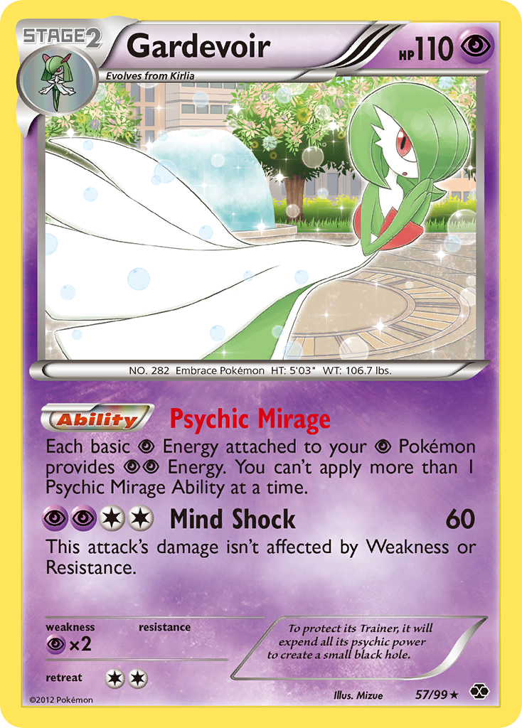 Gardevoir (57/99) [Black & White: Next Destinies] | Tabernacle Games