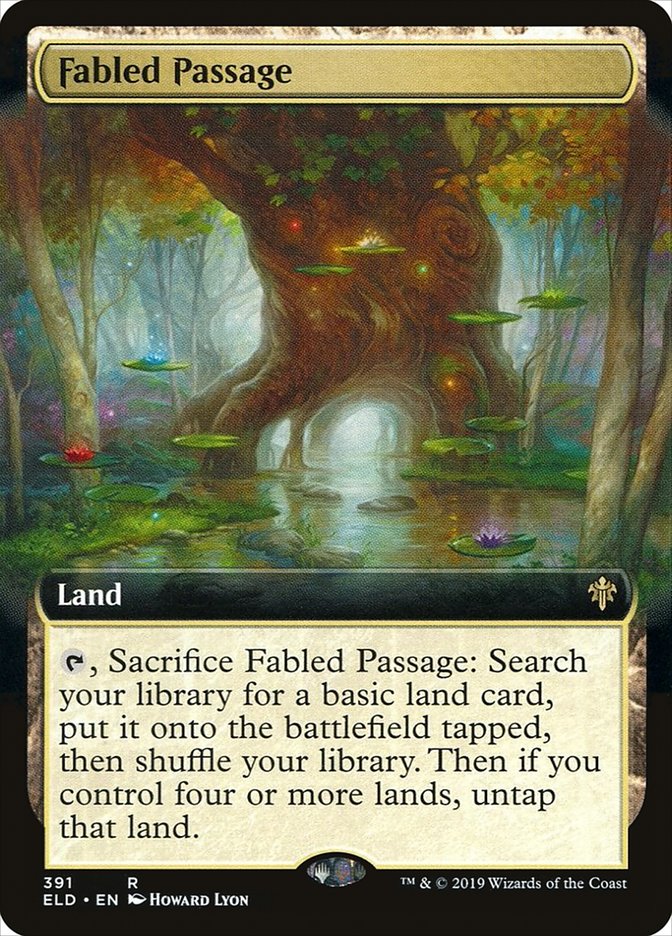 Fabled Passage (Extended Art) [Throne of Eldraine] | Tabernacle Games