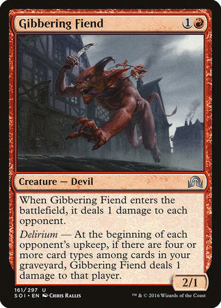 Gibbering Fiend [Shadows over Innistrad] | Tabernacle Games