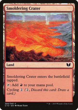 Smoldering Crater [Commander 2015] | Tabernacle Games