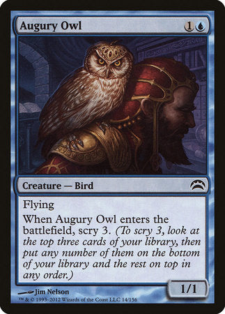 Augury Owl [Planechase 2012] | Tabernacle Games