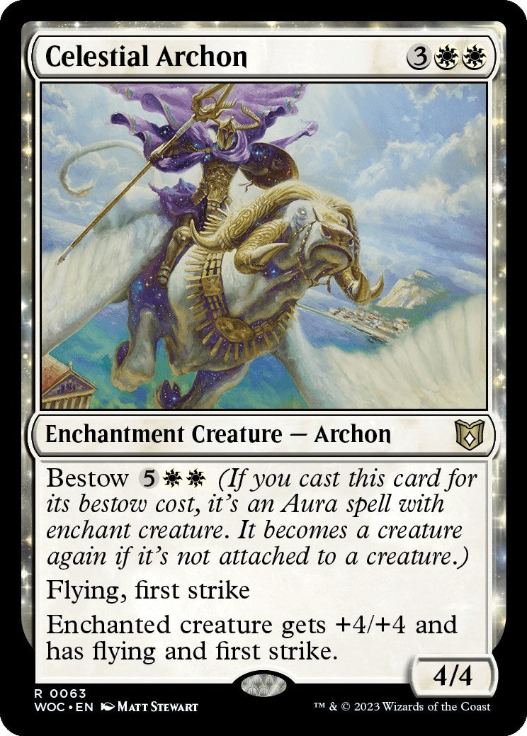 Celestial Archon [Wilds of Eldraine Commander] | Tabernacle Games