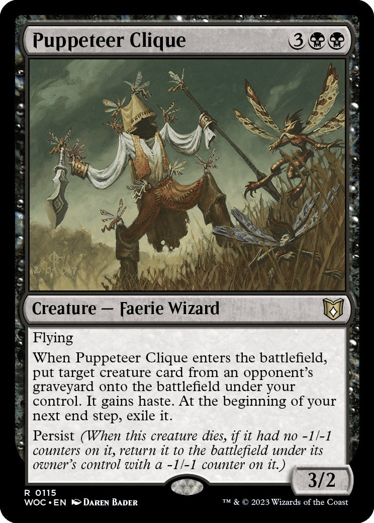 Puppeteer Clique [Wilds of Eldraine Commander] | Tabernacle Games