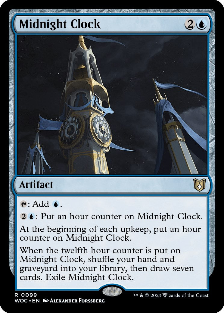 Midnight Clock [Wilds of Eldraine Commander] | Tabernacle Games