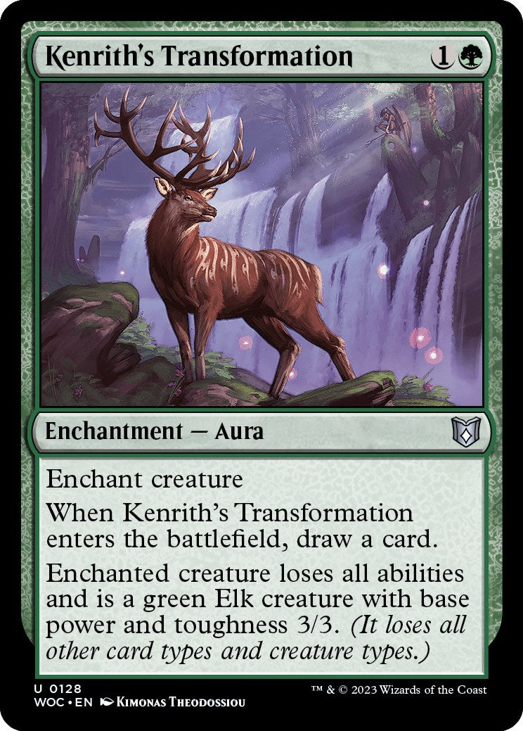 Kenrith's Transformation [Wilds of Eldraine Commander] | Tabernacle Games