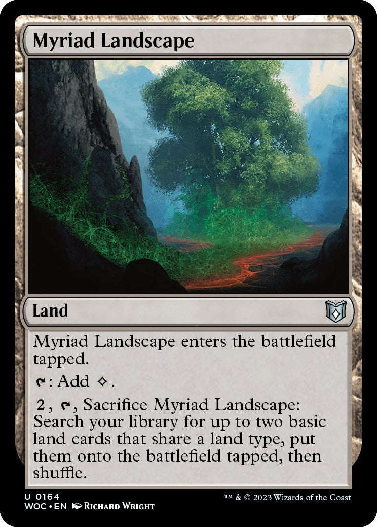 Myriad Landscape [Wilds of Eldraine Commander] | Tabernacle Games