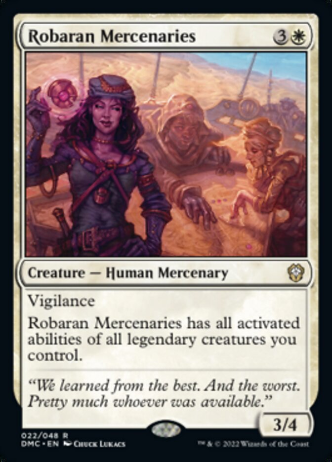 Robaran Mercenaries [Dominaria United Commander] | Tabernacle Games