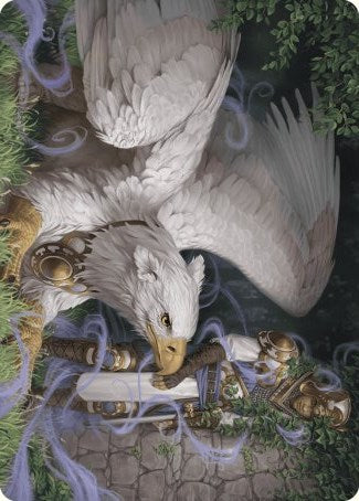 Dutiful Griffin Art Card [Wilds of Eldraine Art Series] | Tabernacle Games