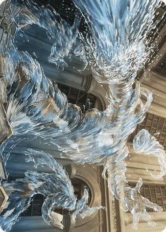 Splashy Spellcaster Art Card [Wilds of Eldraine Art Series] | Tabernacle Games