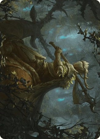 Verdant Outrider Art Card [Wilds of Eldraine Art Series] | Tabernacle Games