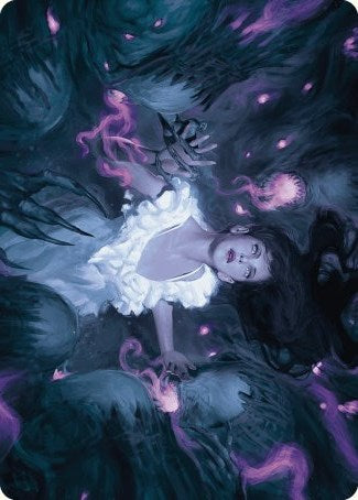 Neva, Stalked by Nightmares Art Card [Wilds of Eldraine Art Series] | Tabernacle Games