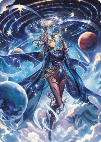 Omniscience Anime Art Card [Wilds of Eldraine Art Series] | Tabernacle Games