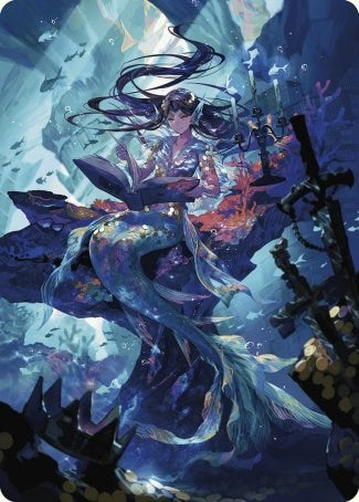 Rhystic Study Art Card [Wilds of Eldraine Art Series] | Tabernacle Games