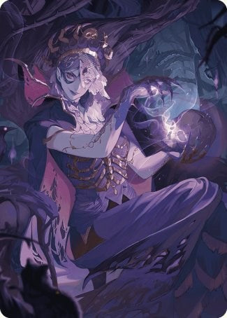 Necropotence Art Card [Wilds of Eldraine Art Series] | Tabernacle Games