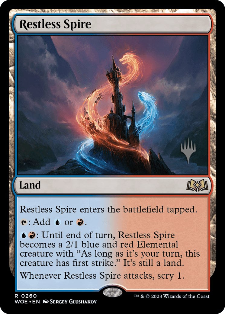 Restless Spire (Promo Pack) [Wilds of Eldraine Promos] | Tabernacle Games