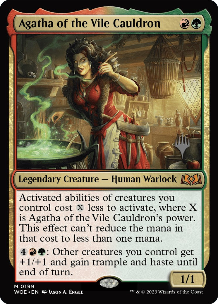 Agatha of the Vile Cauldron (Promo Pack) [Wilds of Eldraine Promos] | Tabernacle Games