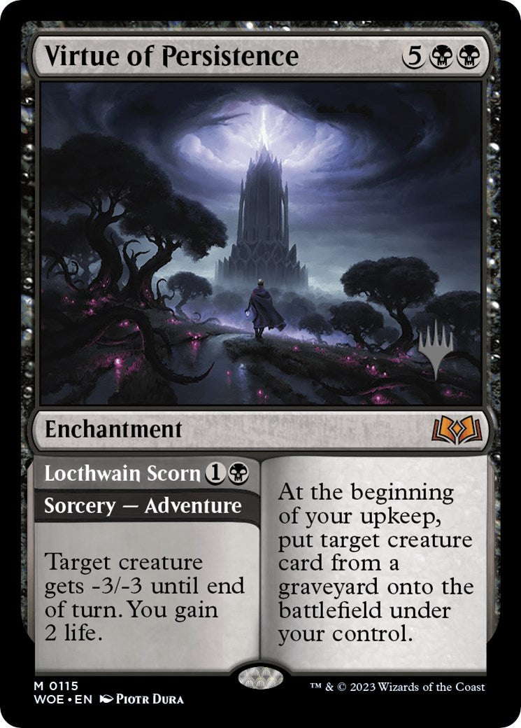 Virtue of Persistence (Promo Pack) [Wilds of Eldraine Promos] | Tabernacle Games