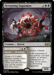 Devouring Sugarmaw // Have for Dinner(Promo Pack) [Wilds of Eldraine Promos] | Tabernacle Games