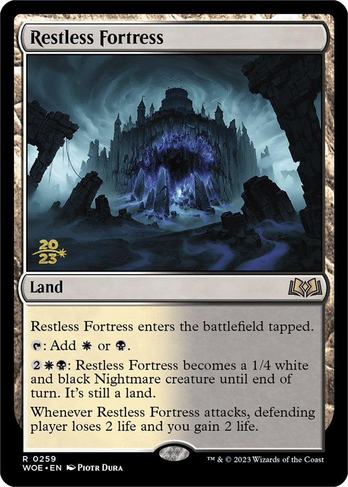 Restless Fortress [Wilds of Eldraine Prerelease Promos] | Tabernacle Games