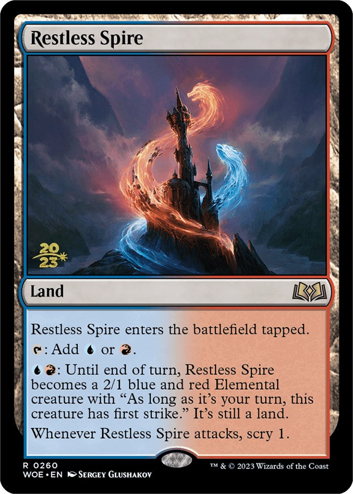 Restless Spire [Wilds of Eldraine Prerelease Promos] | Tabernacle Games
