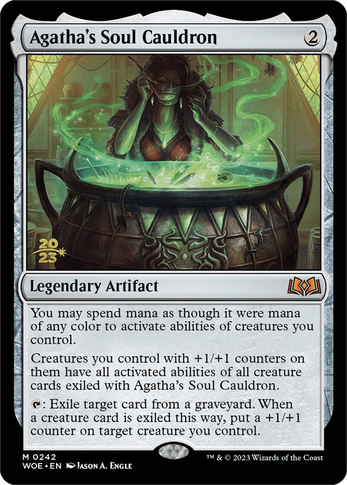 Agatha's Soul Cauldron [Wilds of Eldraine Prerelease Promos] | Tabernacle Games