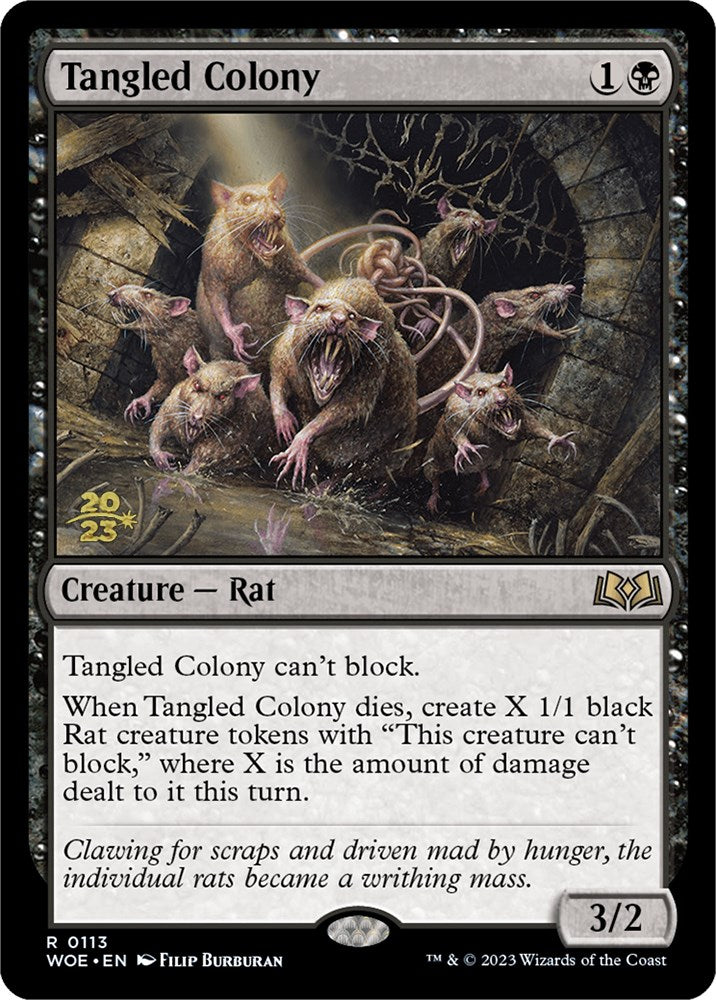 Tangled Colony [Wilds of Eldraine Prerelease Promos] | Tabernacle Games