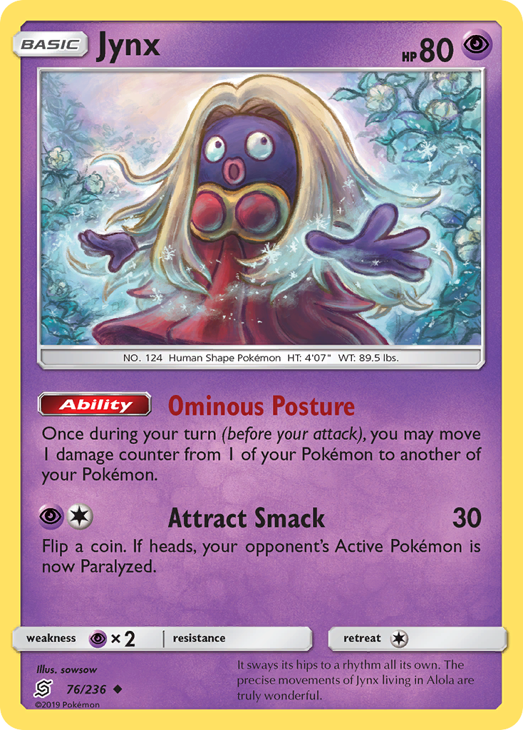 Jynx (76/236) [Sun & Moon: Unified Minds] | Tabernacle Games