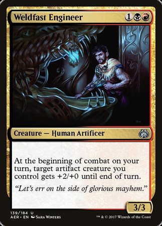 Weldfast Engineer [Aether Revolt] | Tabernacle Games