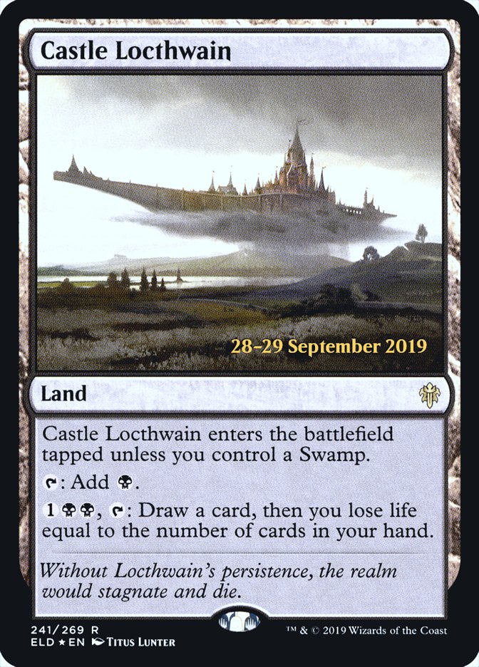 Castle Locthwain  [Throne of Eldraine Prerelease Promos] | Tabernacle Games