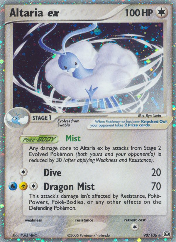 Altaria ex (90/106) [EX: Emerald] | Tabernacle Games