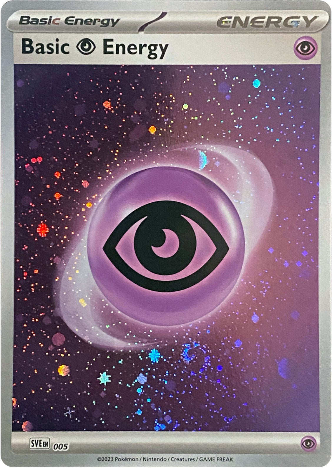 Basic Psychic Energy (005) (Cosmos Holo) [Scarlet & Violet: Base Set] | Tabernacle Games