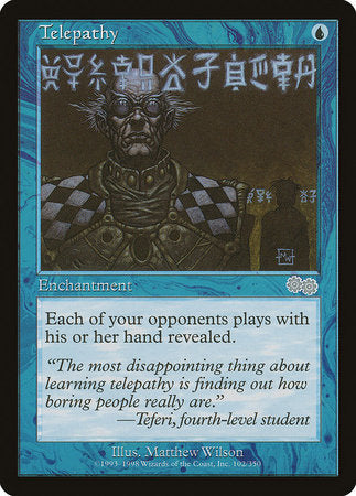 Telepathy [Urza's Saga] | Tabernacle Games