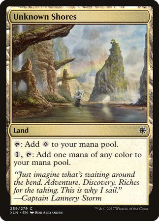 Unknown Shores [Ixalan] | Tabernacle Games