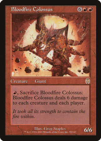 Bloodfire Colossus [Apocalypse] | Tabernacle Games