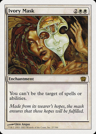 Ivory Mask [Eighth Edition] | Tabernacle Games