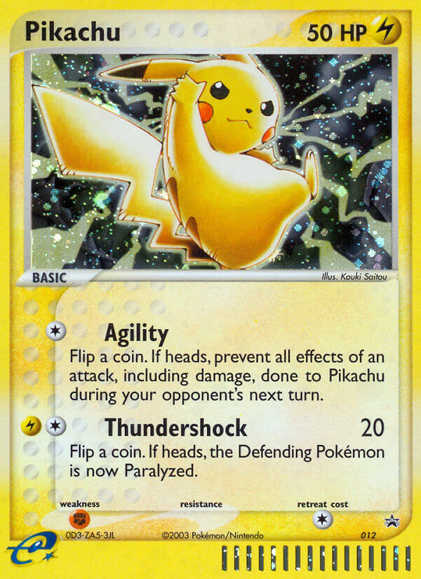 Pikachu (012) [Nintendo: Black Star Promos] | Tabernacle Games